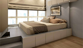 Ліжко-подіум: плюси та мінуси використання